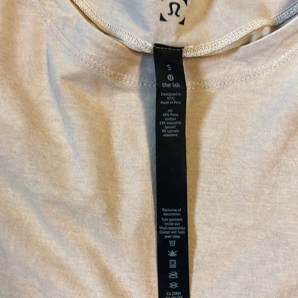 Lululemon Lab loose oversized khaki shirt S - Picture 4 of 4